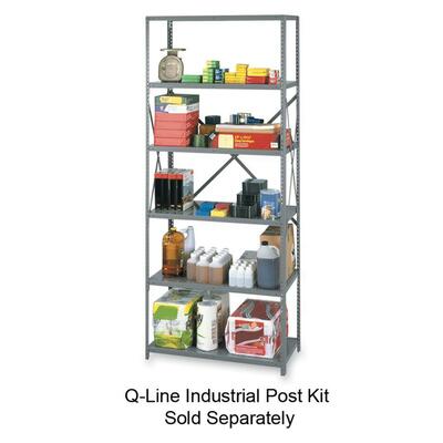 Shelving 750 lb. Capacity 48"x24" Medium Gray
