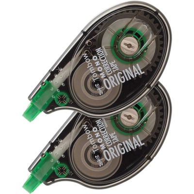 Correction Tape 4mmx10m 2 per Pack White