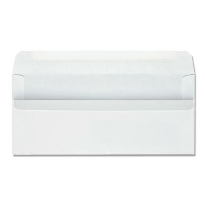 Self-Seal Envelopes Regular 24 Lb Size 10 500/BX White