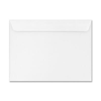 Booklet Envelope Plain 24 Lb 9"x12" 250/BX White