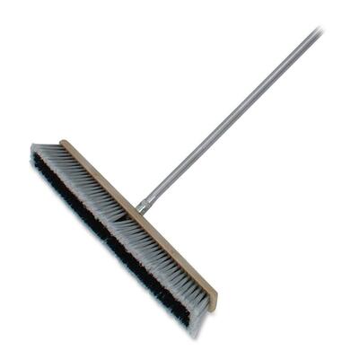 All-Purpose Sweeper 3" Trim Fiber 24"W 60"L Metal Handle