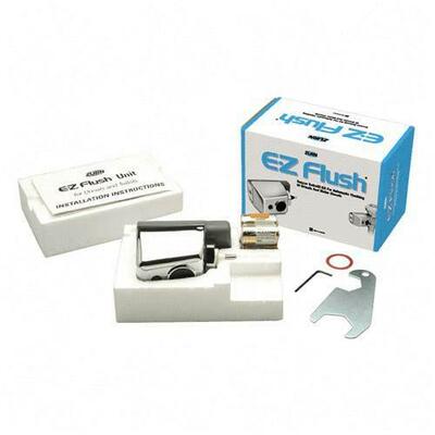 Flush Retrofit Kit Makes Hand-Free Fixtures Chrome