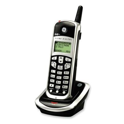 Handset for 25865GE3 System Black/Silver