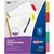 Big Tab Write-On Dividers with Erasable Laminated Tabs