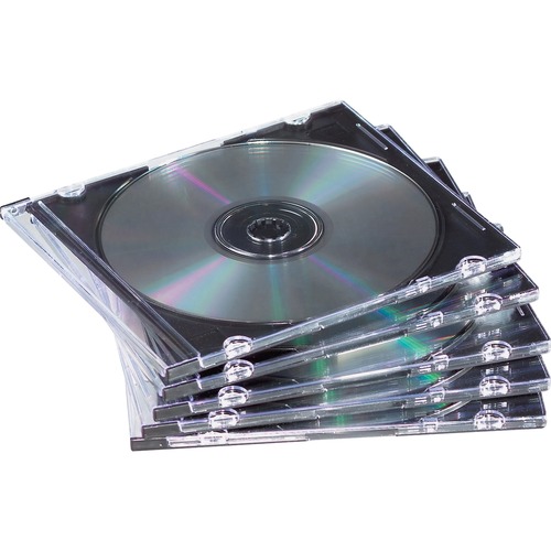 Fellowes Fellowes NEATO Thin CD Jewel Case-Clear, 25 pack