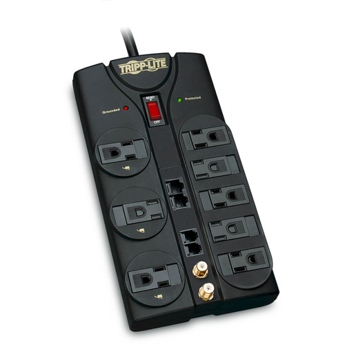 Tripp Lite Protect It! TLP810NET 8-Outlets Surge Suppressor