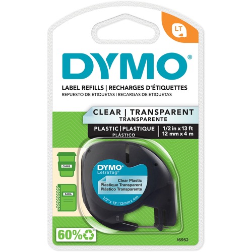 Dymo Dymo LetraTag 16952 Printer Tape Cassette