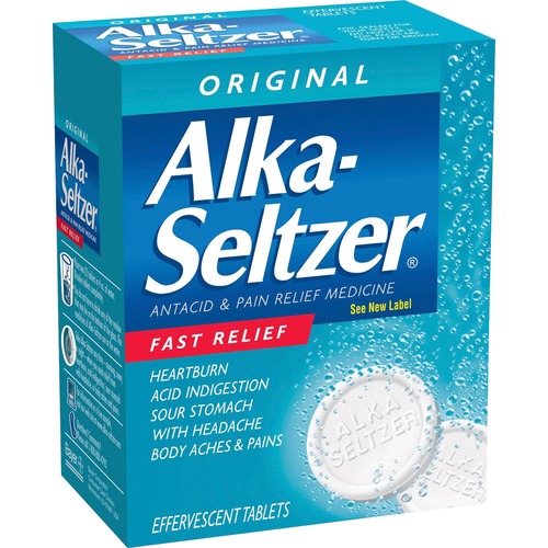 Alka Seltzer Effervescent Single Dose Tablets