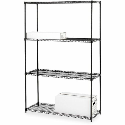 Lorell Lorell 4-Shelf Add-On Wire Shelving