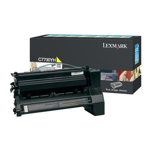 Lexmark Lexmark Yellow High Yield Return Program Toner Cartridge