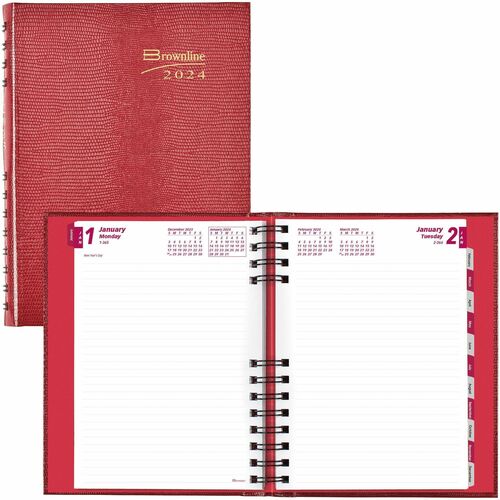 Rediform Rediform CB389C Daily Untimed Feint Ruled Planner