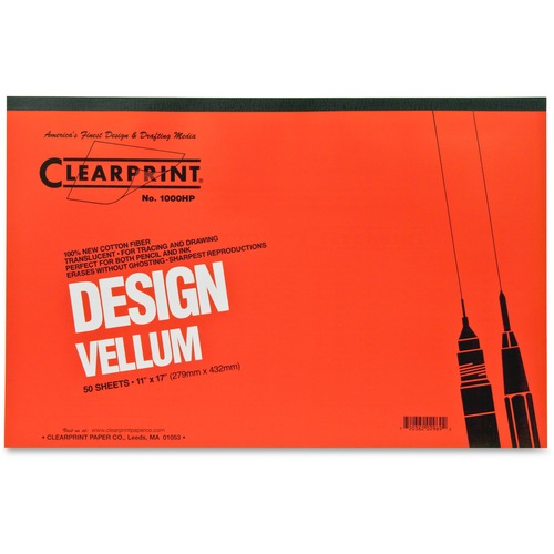 ClearPrint ClearPrint Plain Vellum Pad
