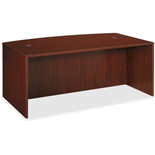 Basyx by HON BL Series Desk Shell with Bow Front Top