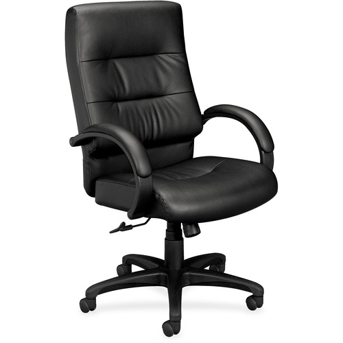 Basyx by HON Basyx by HON VL691 Executive Plush Leather High-Back Desk Chair