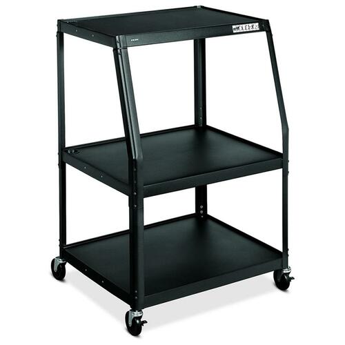 HON PF144P HONPF144P  AV CART 3 ADJUS SHELVES *BLACK