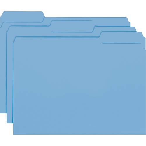 Smead Smead 10239 Blue Interior File Folders