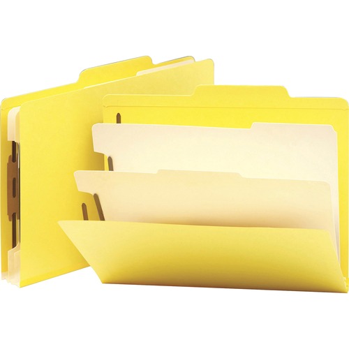 Smead Smead 14004 Yellow Classification File Folders