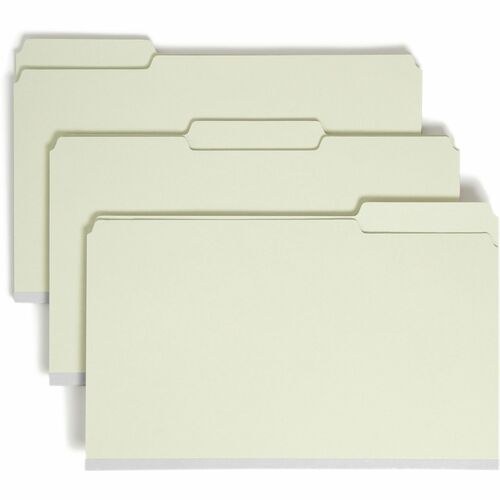 Smead Smead 18234 Gray/Green Pressboard File Folders