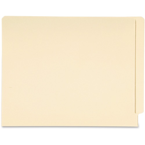 Smead Smead 24160 Manila 100% Recycled End Tab File Folders with Reinforced