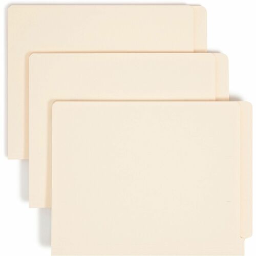 Smead 24210 Manila End Tab File Folders with Reinforced Tab