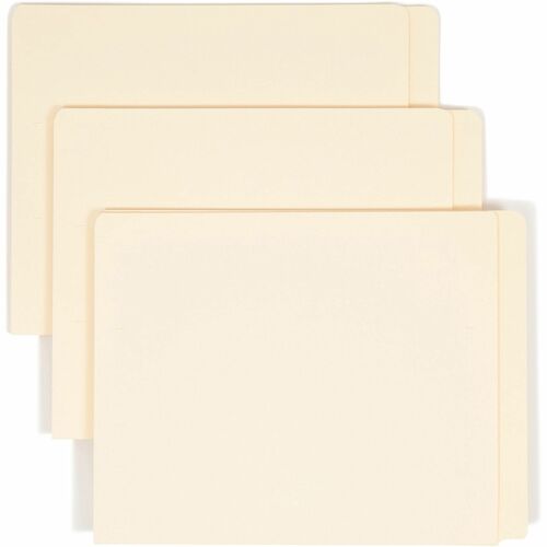 Smead 24250 Manila End Tab File Folders with Extended Tab