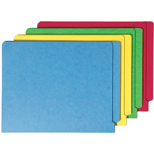 Smead Smead 25013 Assortment End Tab Colored File Folders with Reinforced Ta
