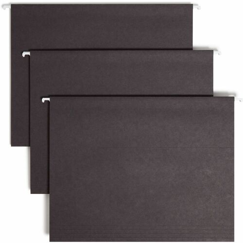 Smead Smead 64062 Black Colored Hanging Folders with Tabs