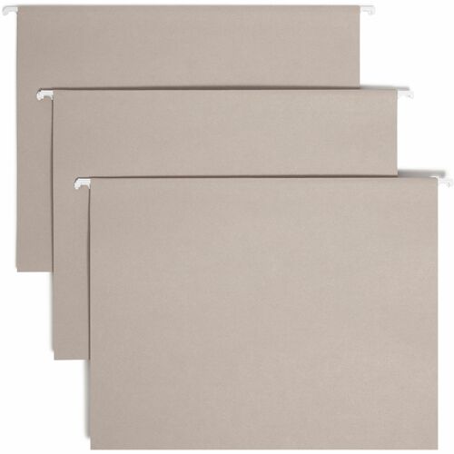 Smead Smead 64063 Gray Colored Hanging Folders with Tabs