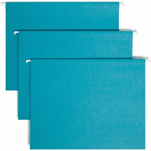 Smead Smead 64074 Teal Colored Hanging Folders with Tabs
