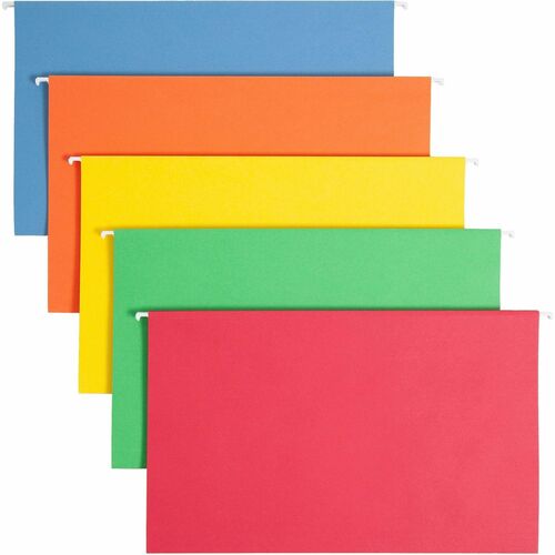 Smead Smead 64159 Assortment Colored Hanging Folders with Tabs