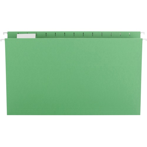 Smead 64161 Green Colored Hanging Folders with Tabs