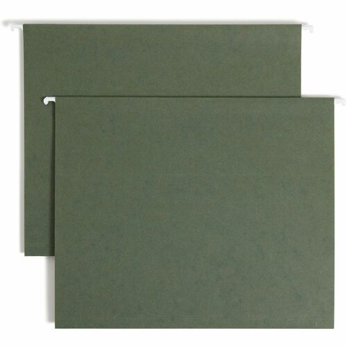 Smead 64239 Standard Green Hanging Box Bottom Folders