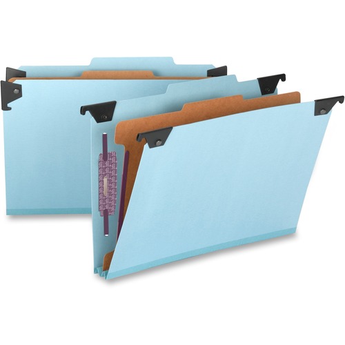 Smead Smead 65155 Blue Hanging Pressboard Classification File Folders