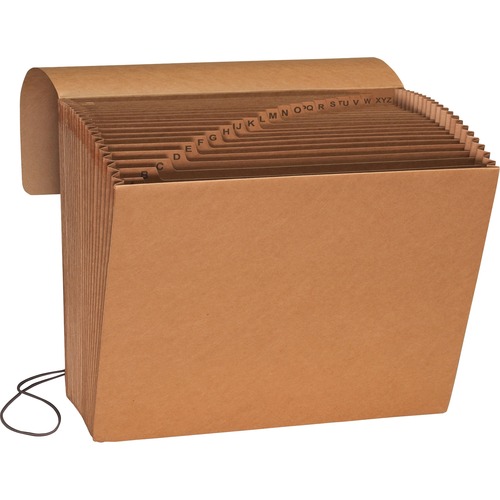Smead Smead 70121 Kraft Expanding Files with Flap and Elastic Cord