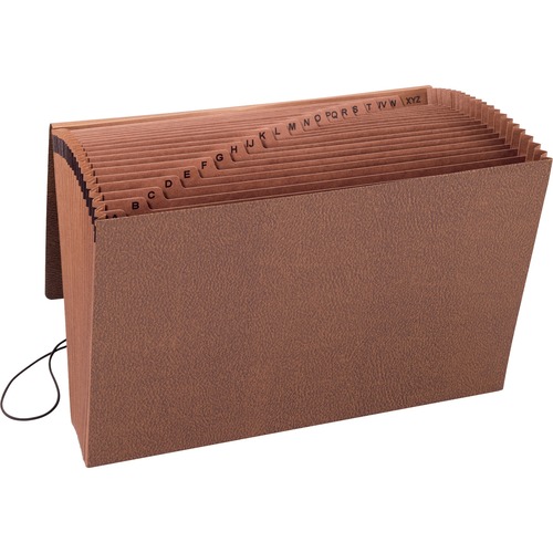 Smead 70320 Leather-Like TUFF Expanding Files with Flap and Elastic Co