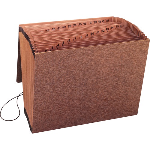 Smead 70367 Leather-Like TUFF Expanding Files with Flap and Elastic Co