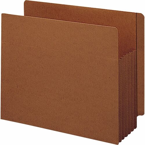 Smead Smead 73790 Redrope Extra Wide End Tab TUFF Pocket File Pockets with R