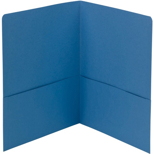 Smead Smead 87852 Blue Two-Pocket Heavyweight Folders