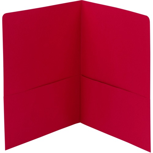 Smead Smead 87859 Red Two-Pocket Heavyweight Folders