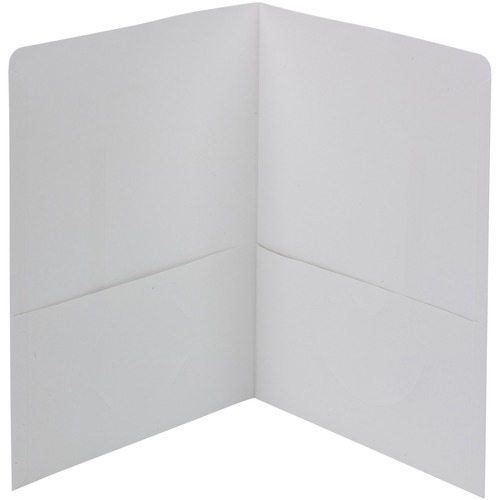Smead Smead 87861 White Two-Pocket Heavyweight Folders
