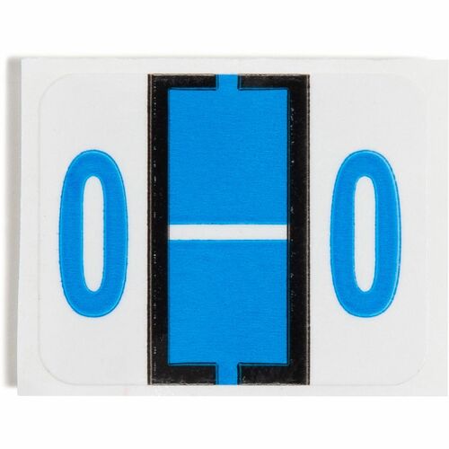 Smead 67085 Blue BCCR Bar-Style Color-Coded Alphabetic Label - O