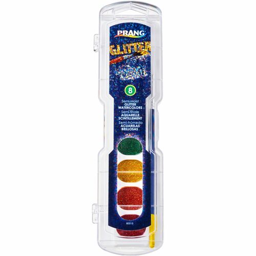 Dixon Dixon Prang Semi-Moist Washable Glitter Watercolor
