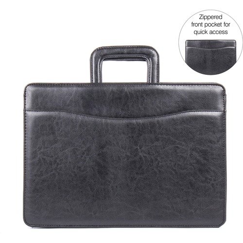 Stebco Carrying Case (Briefcase) for Document - Black