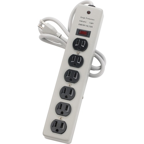 Compucessory 6 Outlets Power Strip