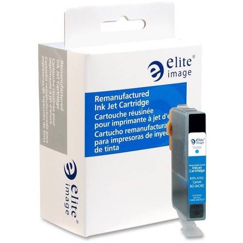 Elite Image Elite Image Remanufactured Ink Cartridge Alternative For Canon BCI-3eC