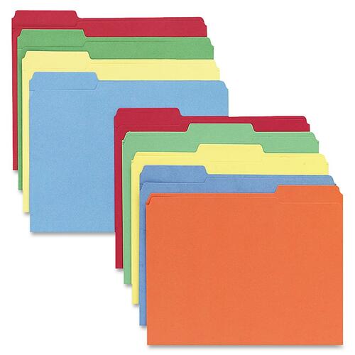 Sparco Sparco Color-coding Top Tab File Folder