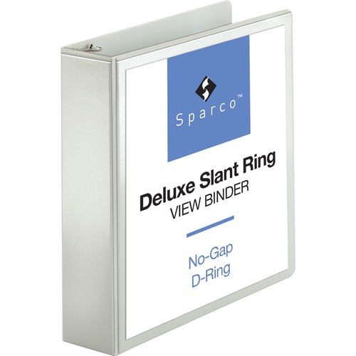 Sparco Deluxe Slant Ring View Binder