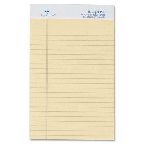 Sparco Sparco Colored Jr. Legal Ruled Writing Pads