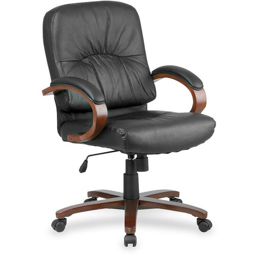 Lorell Lorell Woodbridge Managerial Mid-Back Chair