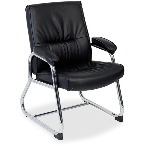 Lorell Lorell Bridgemill Leather Guest Chair